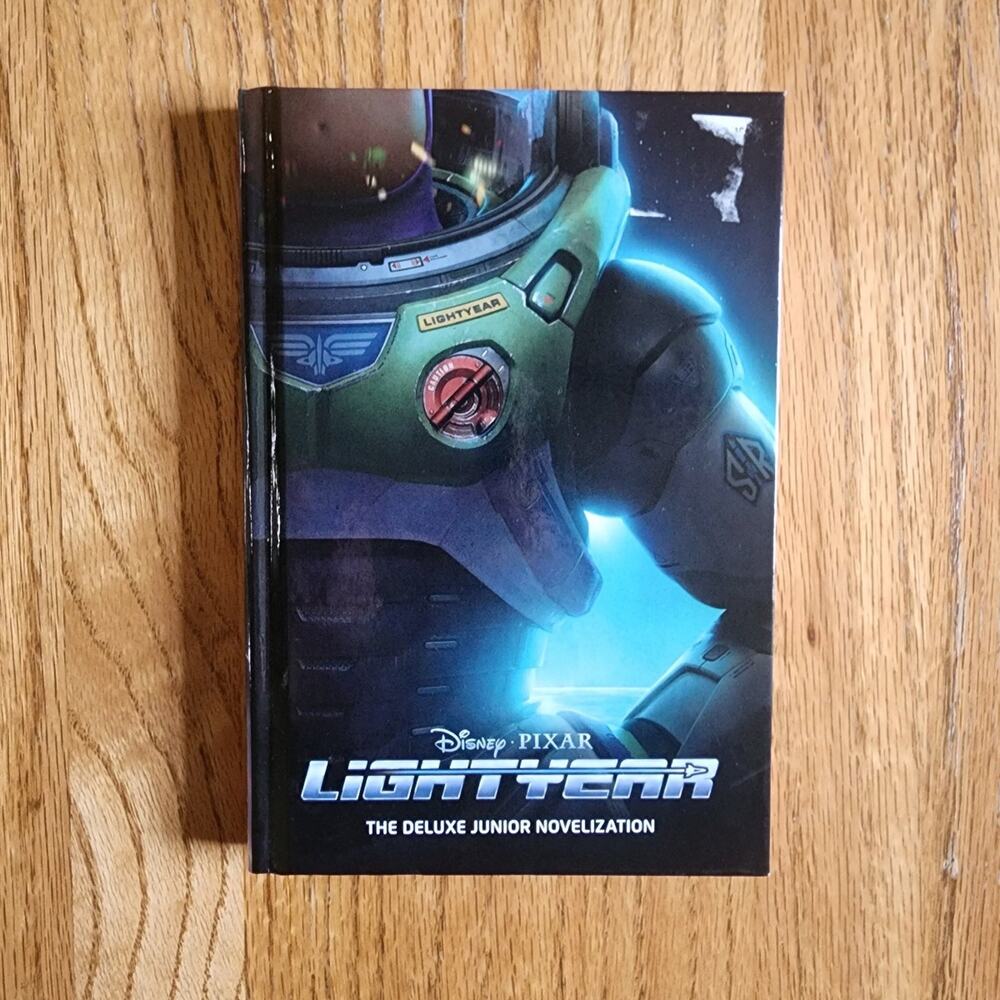 Lightyear The Deluxe Junior Novelization Disney Pixar Hardcover Children's Book